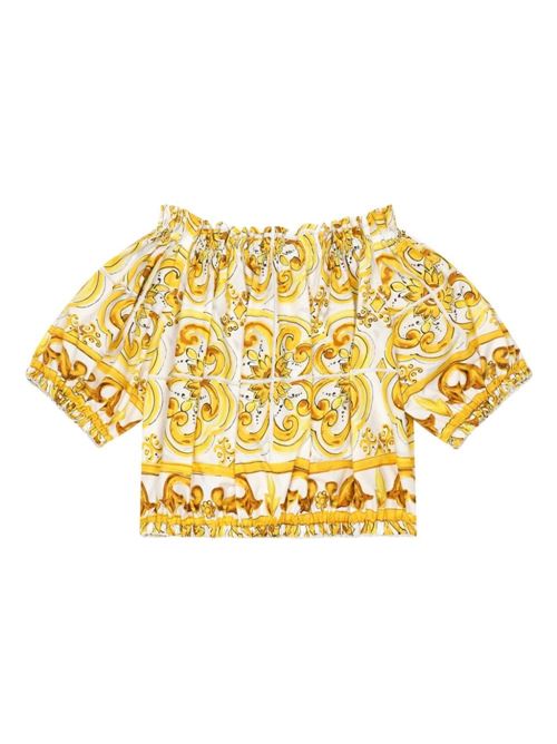 Top bambina maioliche Dolce & Gabbana Kids | L55S67G7EY3H03TN